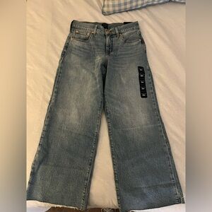 NWT JCREW Wide Leg Crop Jean (PETITE)
